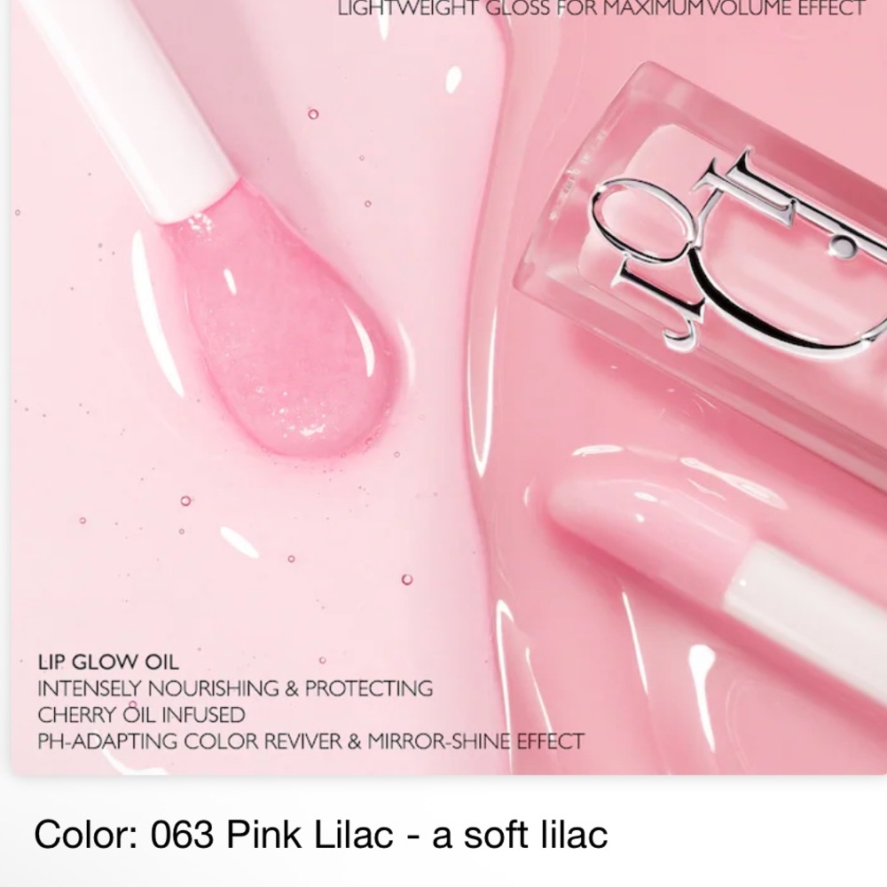 Dior Lip Glow Oil - Soft Lilac - Picture 3 of 7